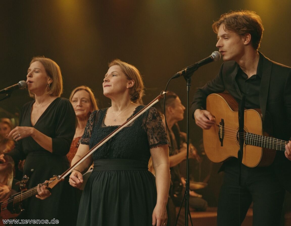 Zusammenarbeit mit Geschwistern und Mutter auf der Bühne - Überblick über das Leben und die Karriere des deutschen Musikers Simeon Kerner