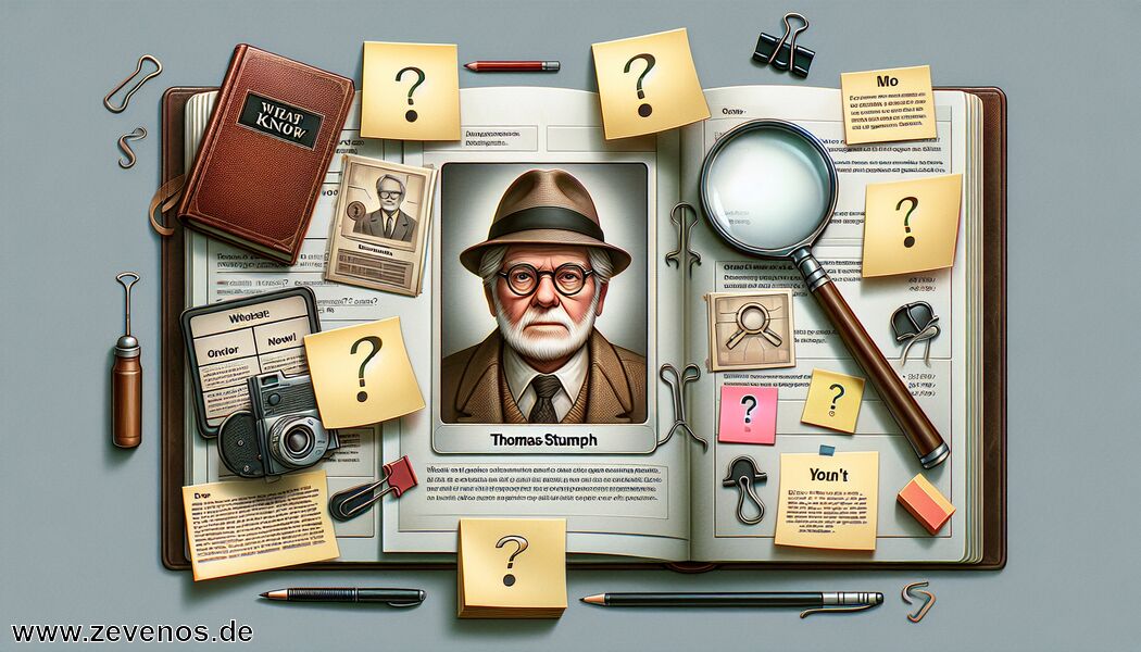 Was wir über Thomas Stumph wissen – und was nicht
