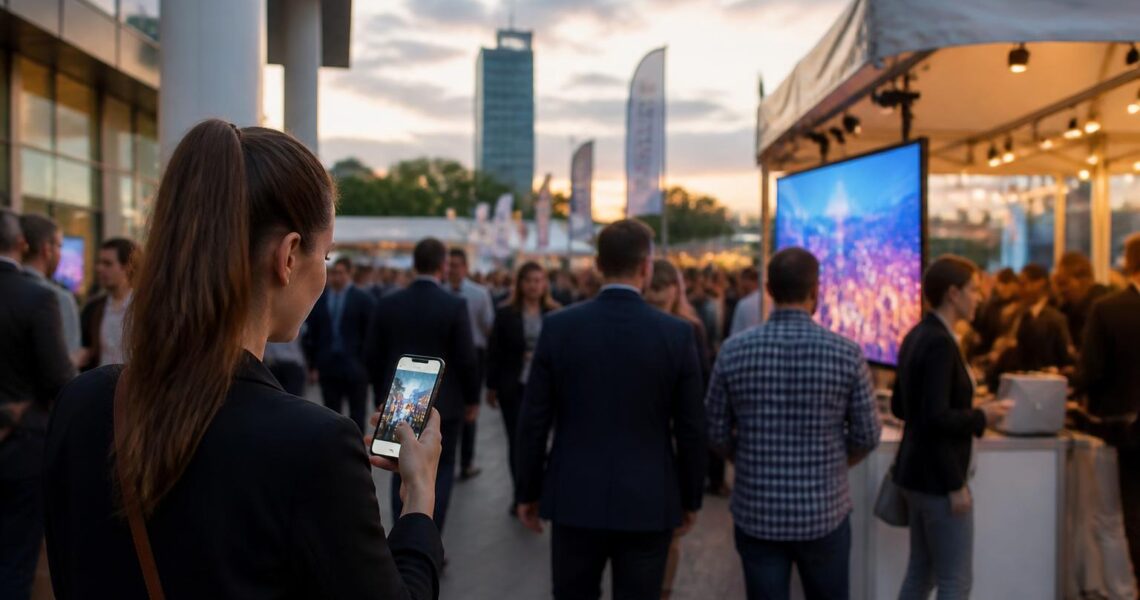 Mobile Werbung für Events und Messen: So maximieren Sie Ihre Sichtbarkeit